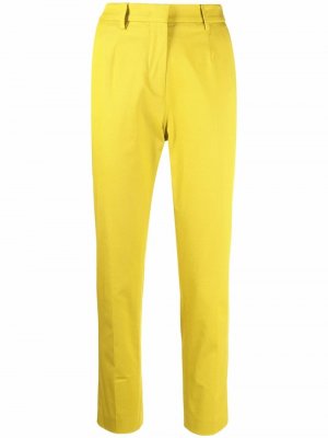 Прямые брюки чинос ETRO. Цвет: желтый