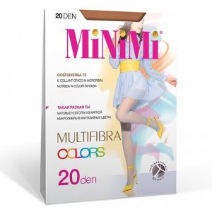 Колготки , размер 4, оранжевый MiNiMi. Цвет: оранжевый