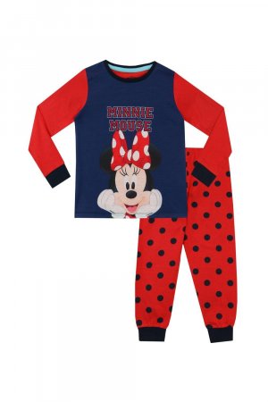 Пижама в горошек с Минни Маус , красный Disney
