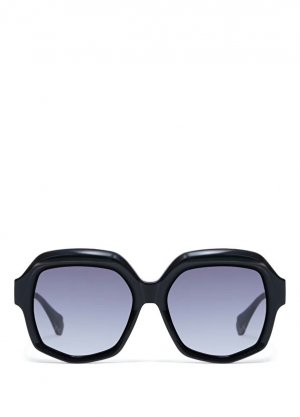 Черные женские солнцезащитные очки pixie 6852 1 с геометрическим рисунком Gigi Studios