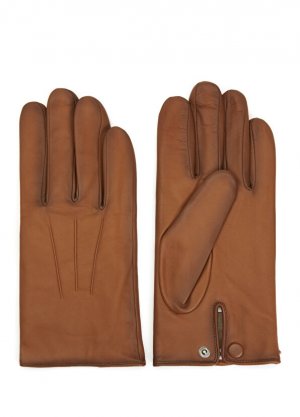 Мужские кожаные перчатки rick brown AGNELLE