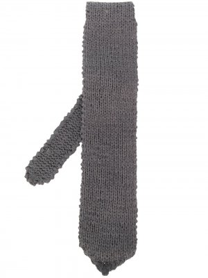 Трикотажный галстук 1990-х годов Gianfranco Ferré Pre-Owned. Цвет: серый