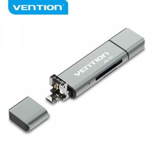 Адаптер Micro SD Card Reader Type C USB3.0 для ноутбука MacBook Vention