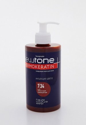 Маска для волос Estel HAUTE COUTURE NEWTONE тонирования, 7/34, русый золотисто-медный, 435 мл. Цвет: прозрачный
