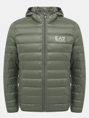 Куртки EA7 Emporio Armani. Цвет: хаки