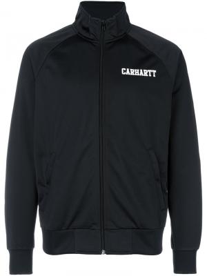 Спортивная куртка с логотипом Carhartt. Цвет: чёрный