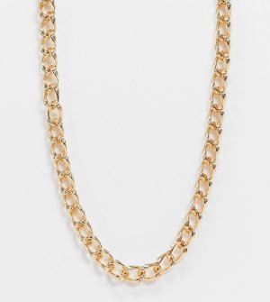 Классическое ожерелье в виде массивной цепочки Inspired-Золотистый Reclaimed Vintage