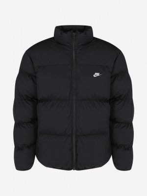 Куртка утепленная мужская M NK CLUB PUFFER JKT, Черный Nike. Цвет: черный
