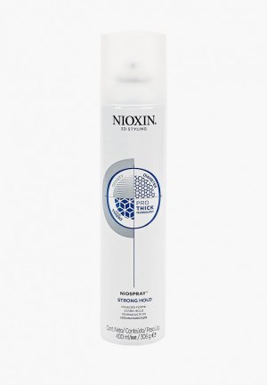 Лак для волос Nioxin 3D STYLING сильной фиксации NIOXIN, 400 мл. Цвет: прозрачный