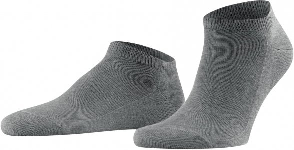 Семейные хлопковые носки-кроссовки , цвет Light Grey Melange Falke