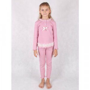 Пижама, размер 12, розовый GIOTTO. Цвет: розовый