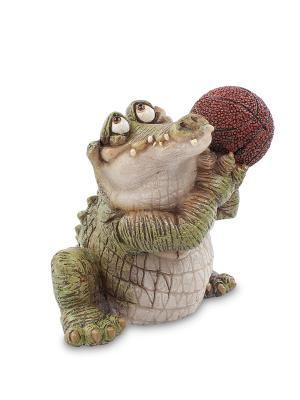 Фигура мал. Крокодил Баскетболист Sealmark. Цвет: зеленый