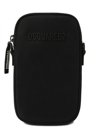 Текстильная сумка Dsquared2. Цвет: чёрный