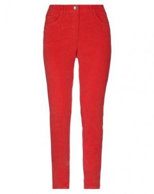 Повседневные брюки LAURÈL. Цвет: красный