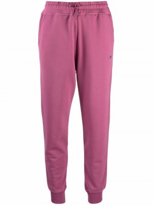 Спортивные брюки с вышивкой Orb Vivienne Westwood. Цвет: розовый