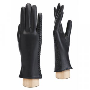 Перчатки , размер 6.5, черный ELEGANZZA. Цвет: черный/black
