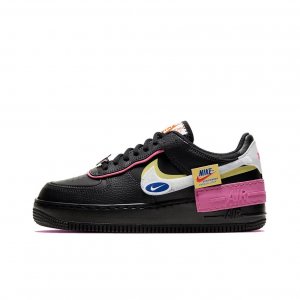 Кеды женские Air Force 1 Low Shadow Female Skate shoes Have a Day black/white/pink CU4743-001 Nike