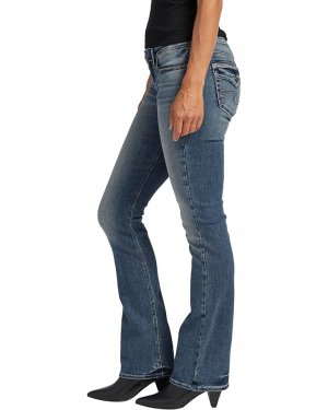 Джинсы Tuesday Low Rise Slim Bootcut Jeans L12625EDB370, индиго Silver Co.