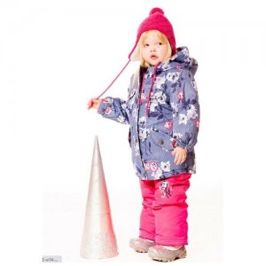 Комплект зимний для девочки (Размер: 92), арт. С803W14 Deux Par. Цвет: фиолетовый