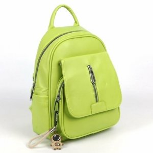 Рюкзак Z166-5 Светло-Зеленый, фактура гладкая, зеленый Piove. Цвет: зеленый/салатовый