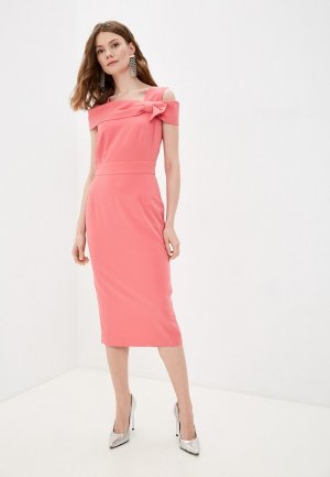 Платье BGL. Цвет: розовый