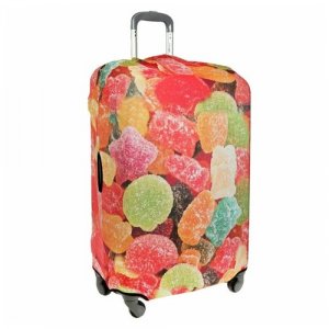 Чехол для чемодана , размер L, мультиколор Gianni Conti. Цвет: микс/мультиколор