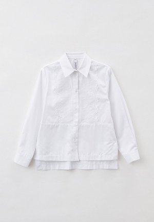 Блуза Nota Bene. Цвет: белый