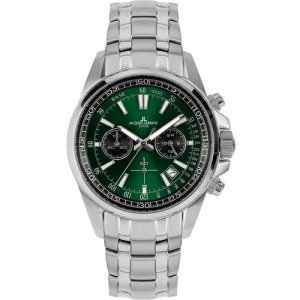 Наручные часы JACQUES LEMANS Sport 1-2117ZD, зеленый, серый. Цвет: зеленый