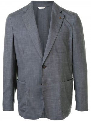 Пиджак с накладными карманами Colombo. Цвет: серый
