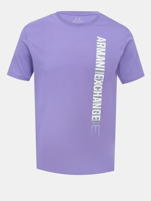 Футболки Armani Exchange. Цвет: фиолетовый