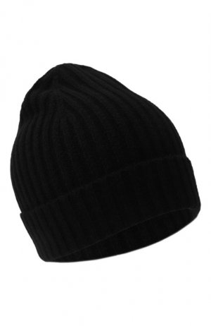 Кашемировая шапка Allude. Цвет: чёрный