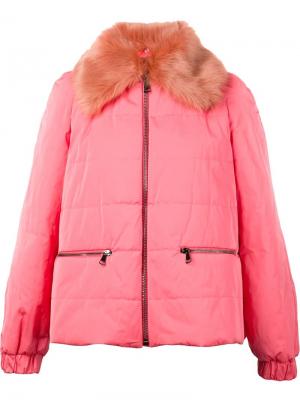 Куртки Giamba. Цвет: розовый и фиолетовый