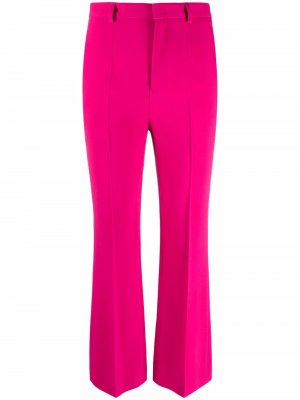 Расклешенные брюки RED Valentino. Цвет: розовый