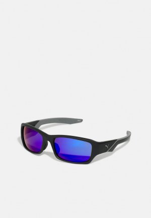 Солнцезащитные очки Unisex Puma, цвет black/blue PUMA
