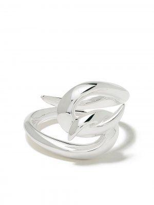 Серебряное кольцо Hook Shaun Leane. Цвет: серебристый