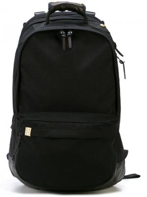 Уплотненный рюкзак Visvim. Цвет: черный