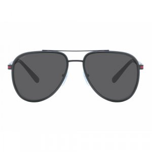 Солнцезащитные очки Bvlgari 5060 128/B1, черный, серый. Цвет: черный/серый