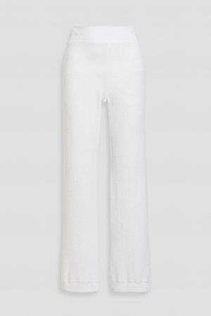 Спортивные брюки Supima из хлопка и флиса с добавлением модала, белый Stateside