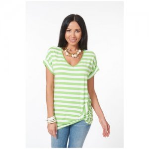 Женские блузки и рубашки ARGENT Блузка женская ALBT7051, Размер 52. Цвет: зеленый
