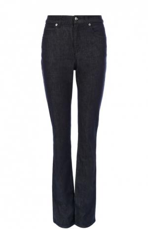Расклешенные джинсы с завышенной талией Armani Collezioni. Цвет: темно-синий