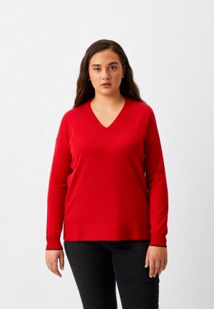 Пуловер Persona by Marina Rinaldi ATENE. Цвет: красный