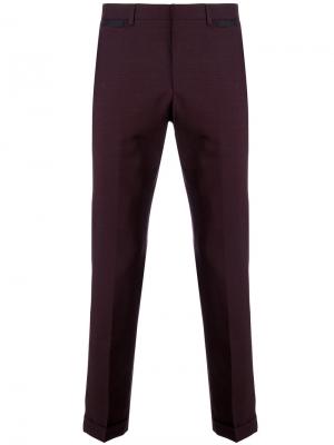 Классические брюки-чинос Prada. Цвет: розовый и фиолетовый