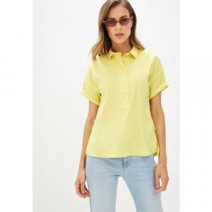 Рубашка , размер 54, желтый COLLETTO BIANCO. Цвет: желтый