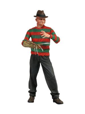 Фигурка Nightmare on Elm Street 7 Series 4 - Powerglove Freddy /5шт in Neca. Цвет: красный