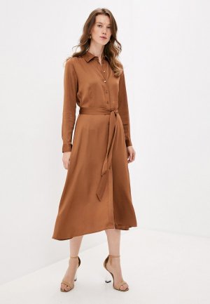 Платье Part Two. Цвет: коричневый