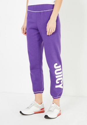Брюки спортивные Juicy by Couture. Цвет: фиолетовый