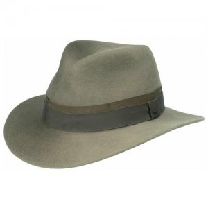 Шляпа , размер 61, серый Bailey. Цвет: серый