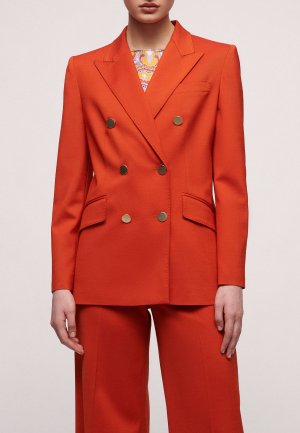 Пиджак LUISA SPAGNOLI. Цвет: оранжевый