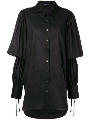 Wide shirt Ann Demeulemeester. Цвет: черный