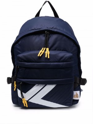 Рюкзак с логотипом LANVIN. Цвет: синий